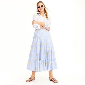 J Crew Pineapple Skirt Size Small